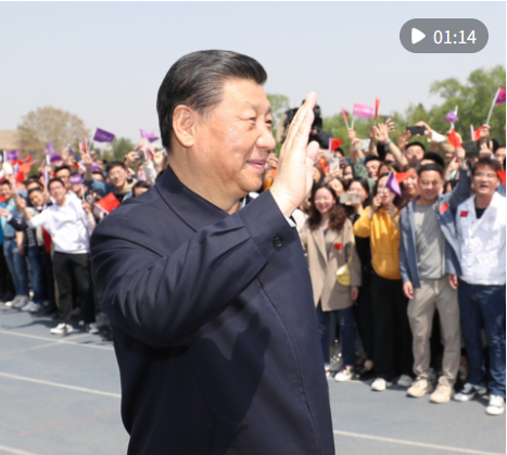 学习新语｜“在青春的赛道上奋力奔跑”