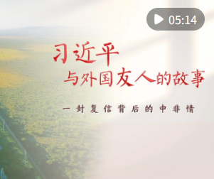 习近平与外国友人的故事｜一封复信背后的中非情