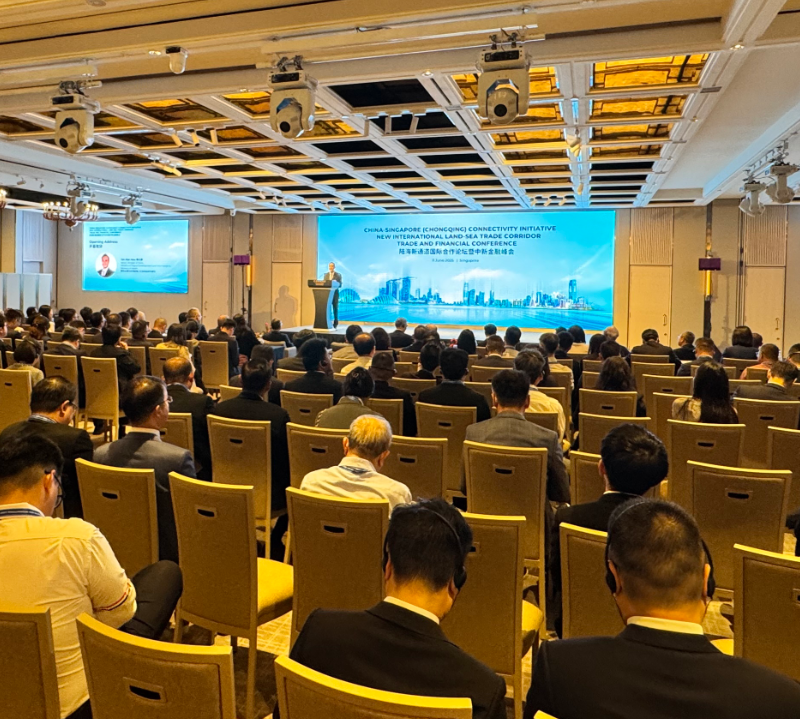 共话合作与发展！2025陆海新通道国际合作论坛暨中新金融峰会在新加坡启动