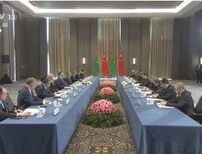 习近平会见土库曼斯坦总统别尔德穆哈梅多夫
