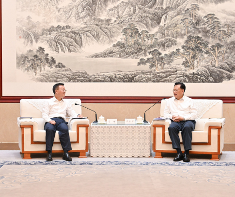 袁家军会见中国星网集团董事长苟坪一行