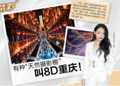 渝聊渝精彩｜有种“天然摄影棚”，叫8D重庆！