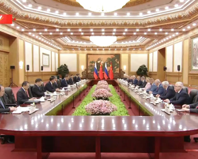 独家视频丨习近平：双方要赓续传统友谊 深化战略互信 推动国际秩序朝着更加公正合理的方向发展