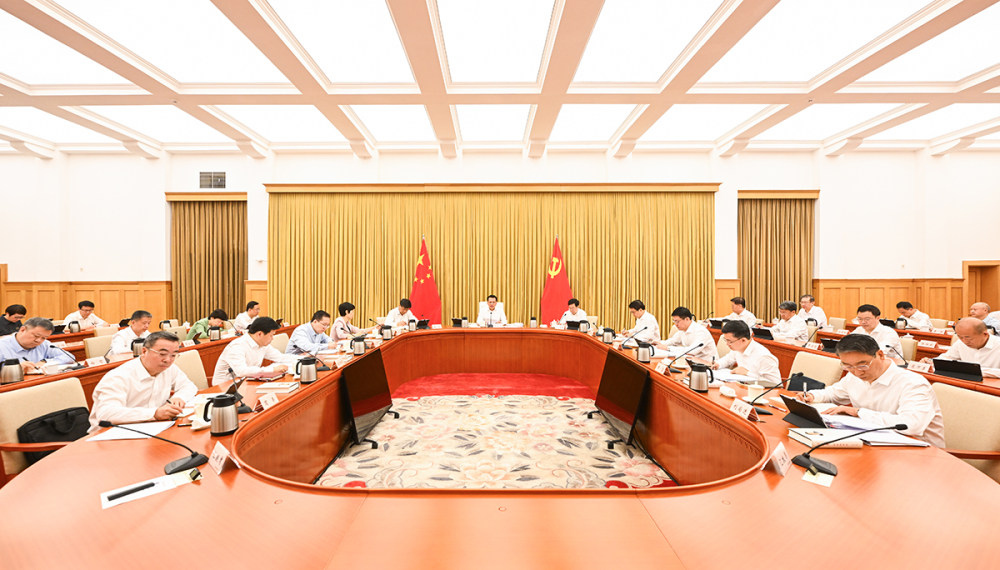 市委常委会举行会议 市委书记袁家军主持并讲话