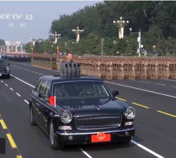 阅兵式完整视频丨习近平乘车检阅地面方队 受阅方队发出豪迈誓言
