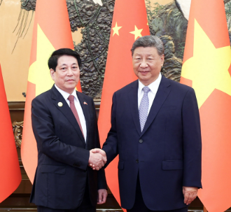 习近平会见越南国家主席梁强