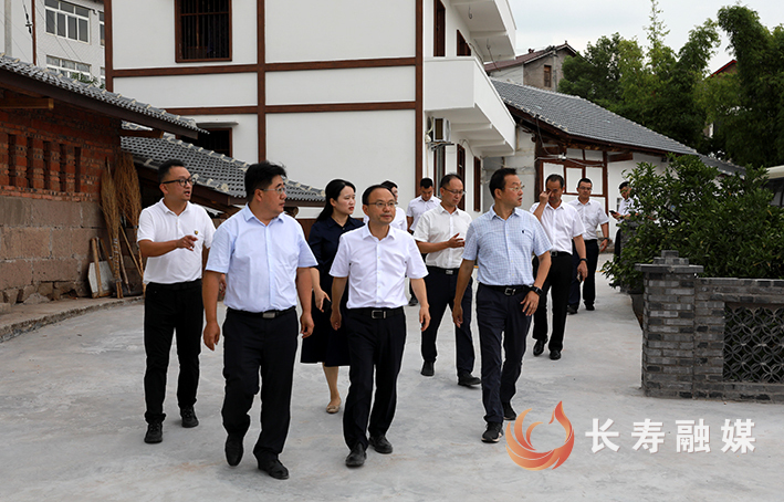 戴明在石堰镇检查指导蚊媒传染病防控和森林防火工作