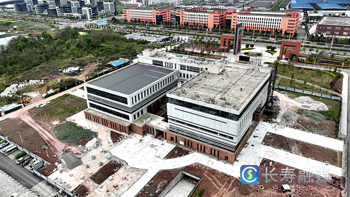 重庆工信职业学院长寿校区一期建设工程年底完工 (1)
