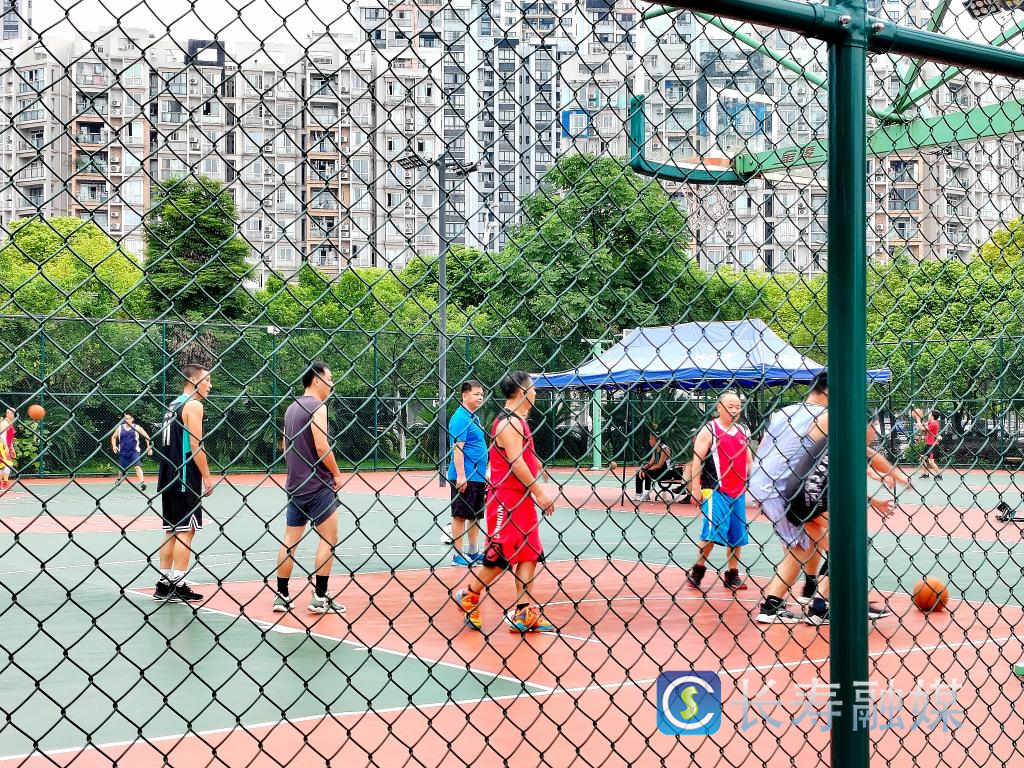 夏日晨练健身忙 (4)