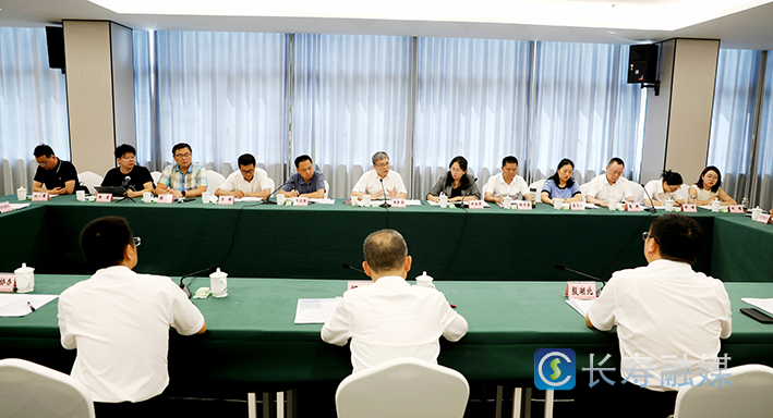市政协副主席王新强来长调研园区开发区“三攻坚一盘活”改革 (4)