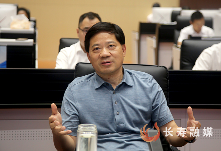 数字重庆建设领导小组顾问章根明来长调研 (2)