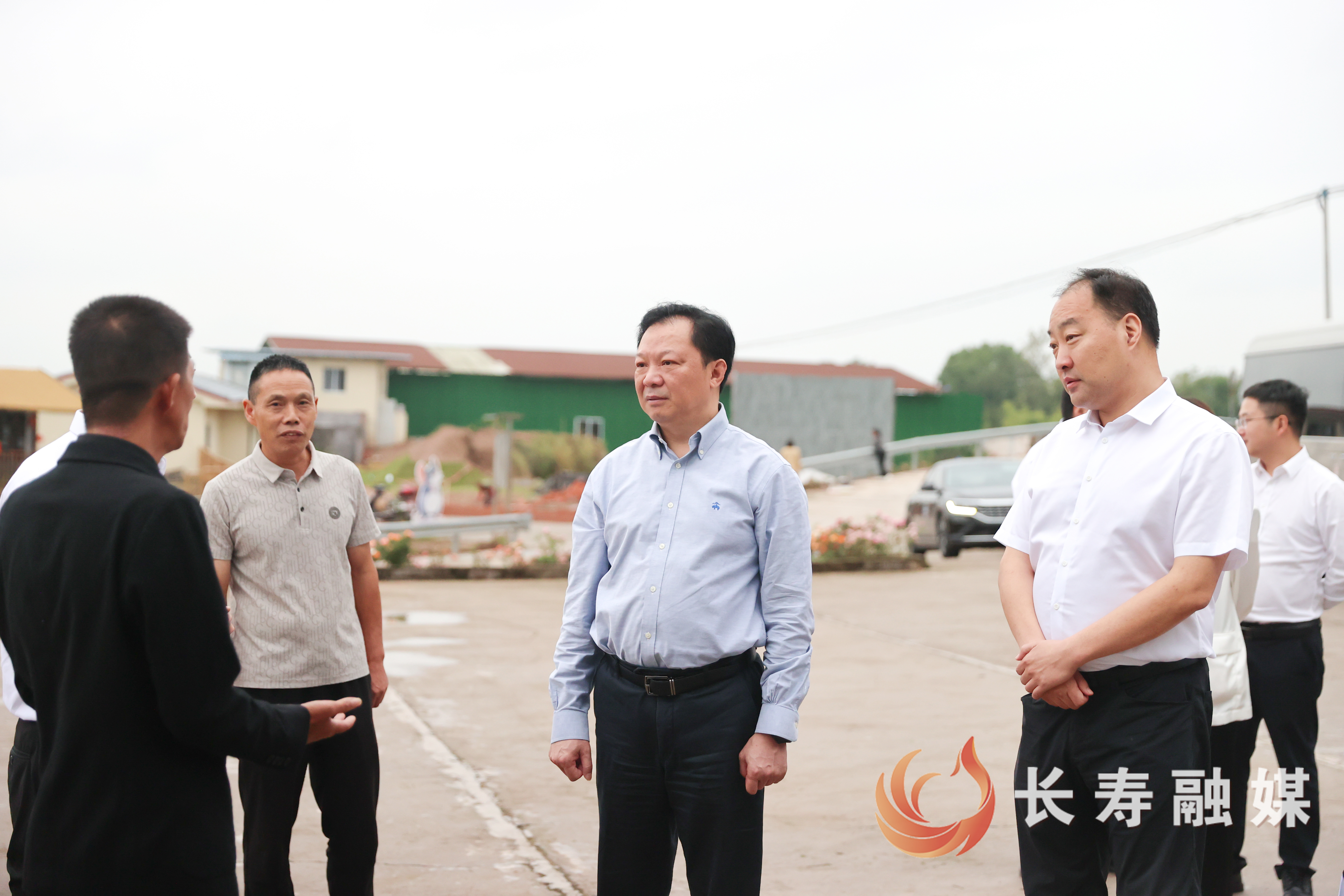 江夏带队到龙河镇、海棠镇调研5