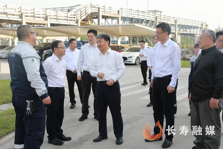 副市长姜国杰来长寿调研2