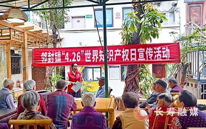 邻封镇开展世界知识产权日宣传活动