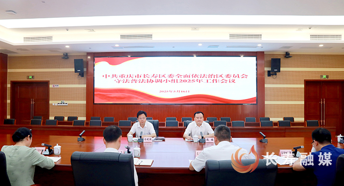 我区召开2025年度第一次守法普法协调小组会议