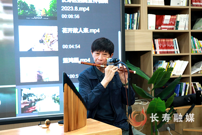寿乡夜话职工舞台共赏国乐民族乐器沙龙 (1)