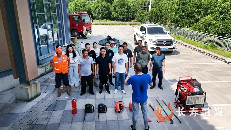 邻封镇开展自然灾害综合应急演练1