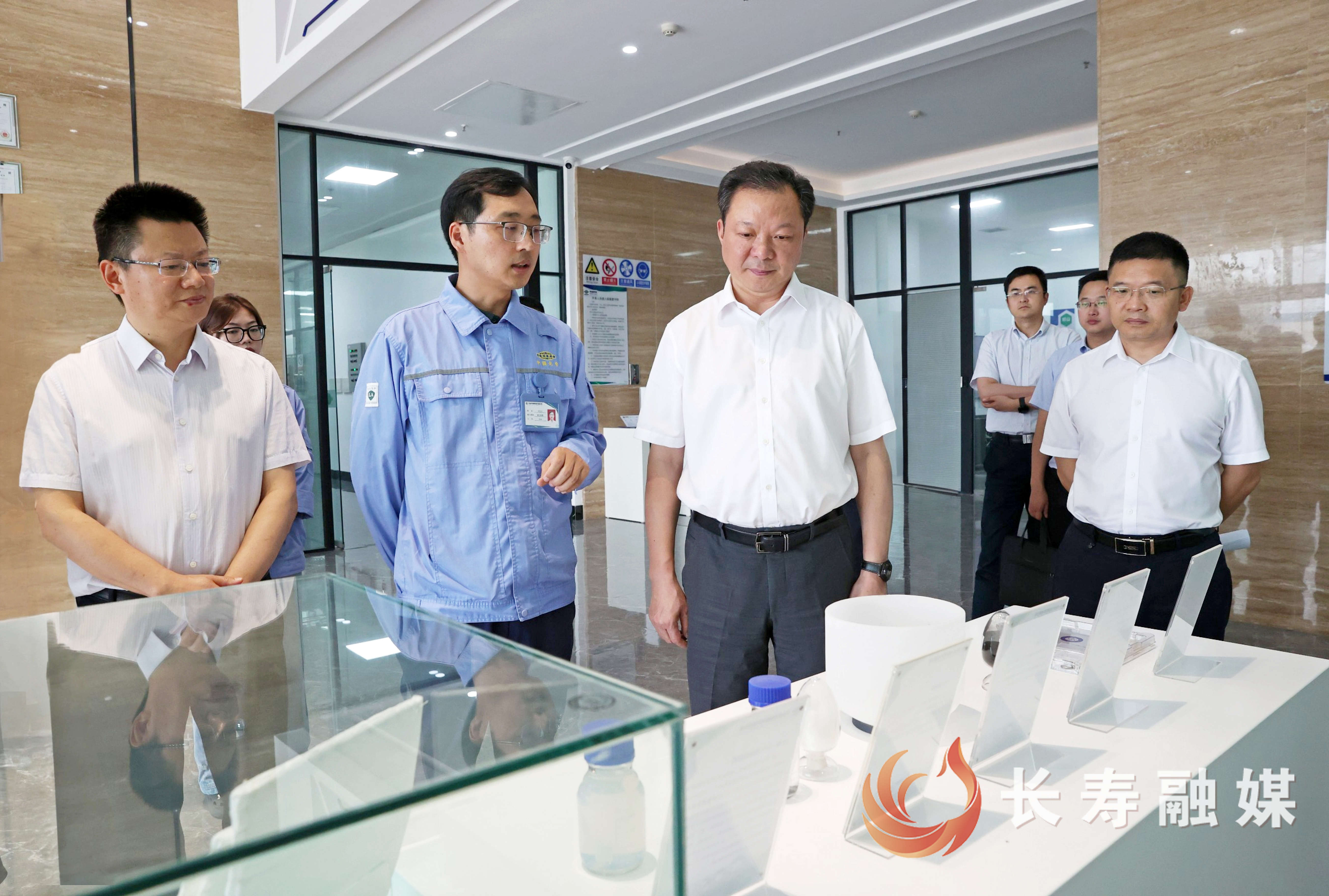 江夏带队走访调研长寿经开区部分企业1