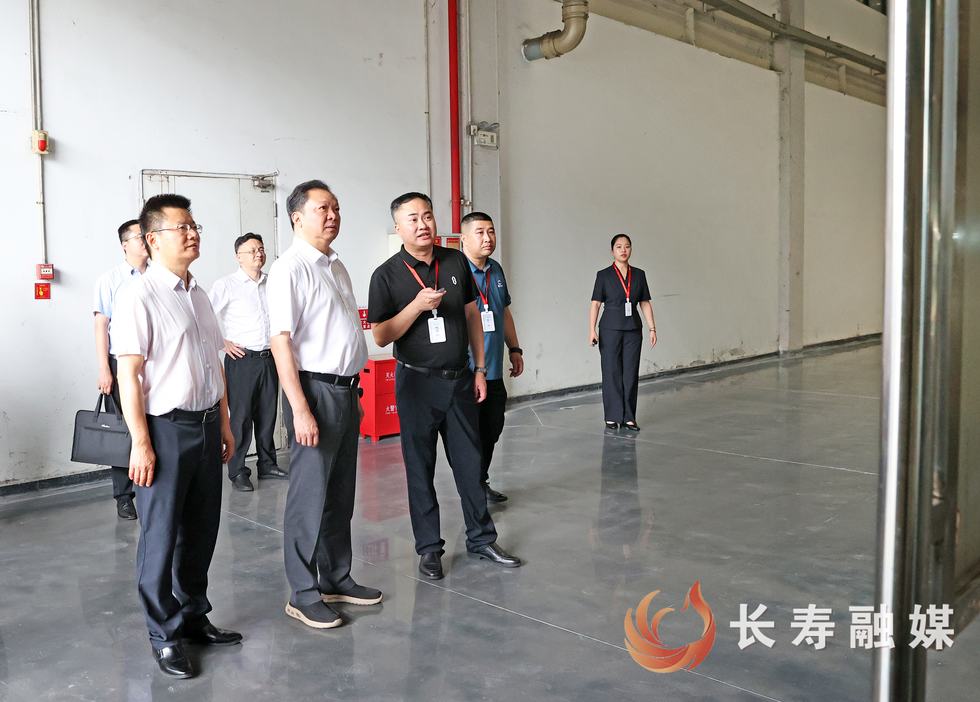 江夏带队走访调研长寿经开区部分企业2