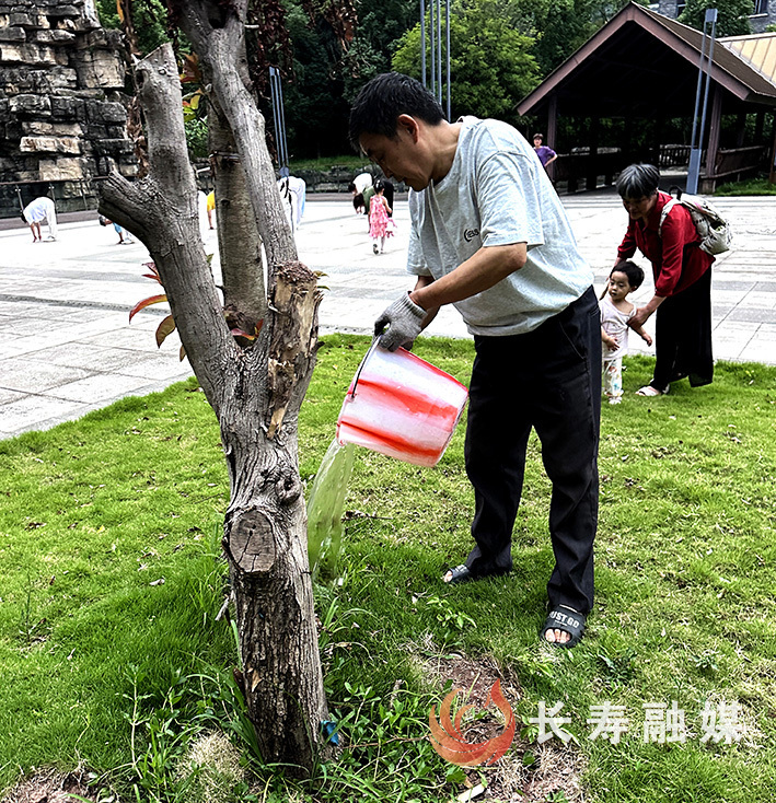 六旬老人用心用情当好“城市管家” (3)