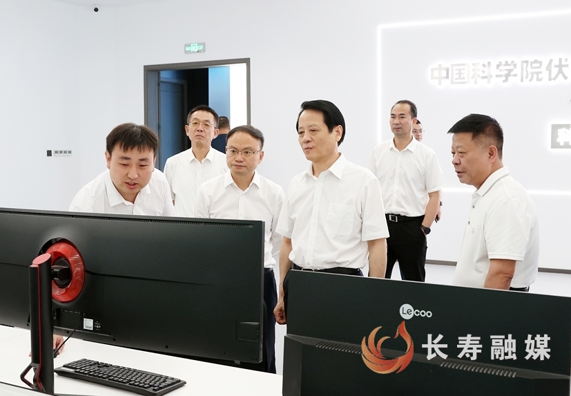 赵世庆率队来长检查1