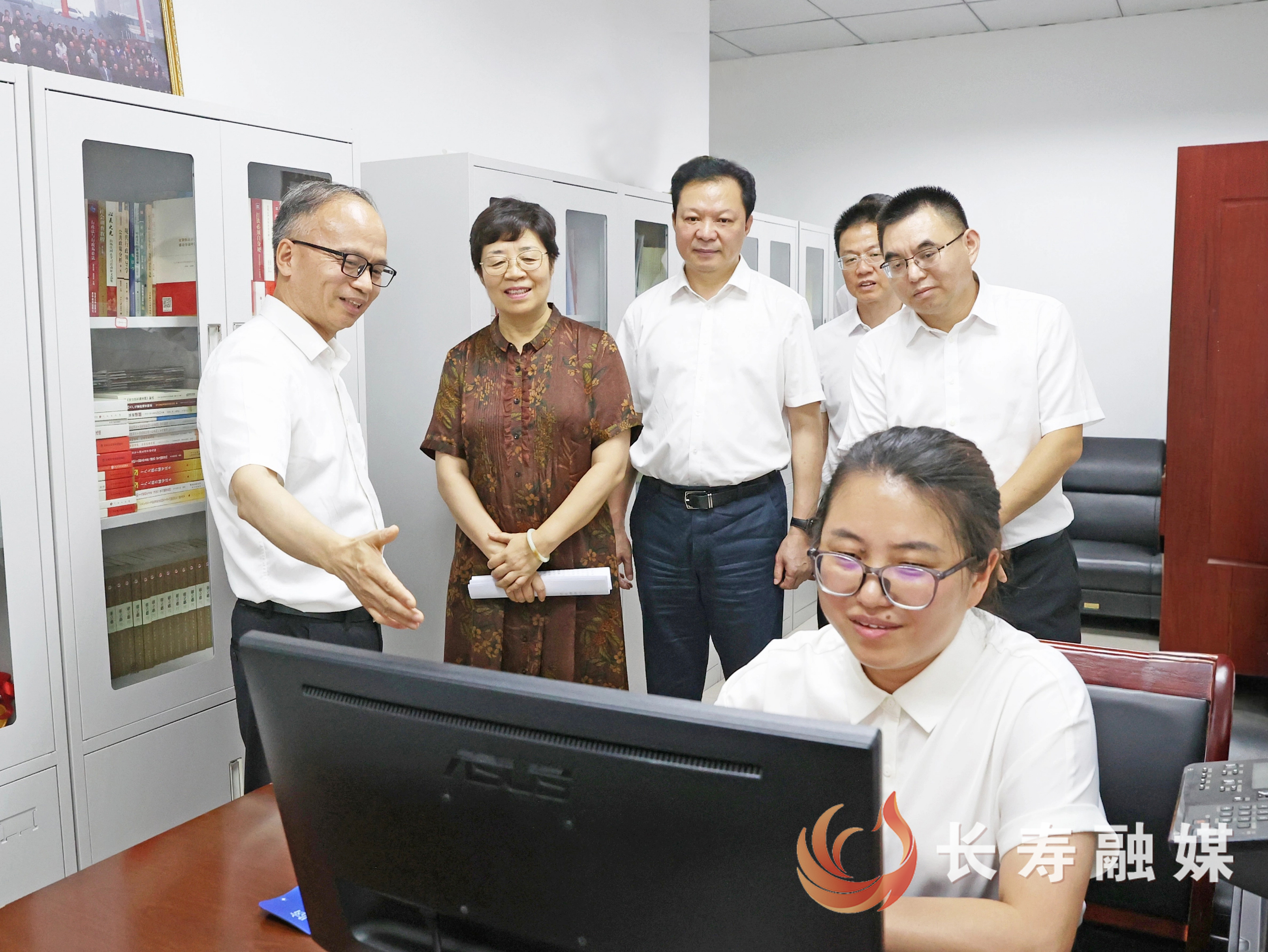 九三学社中央副主席兼秘书长刘晓梅来长调研1