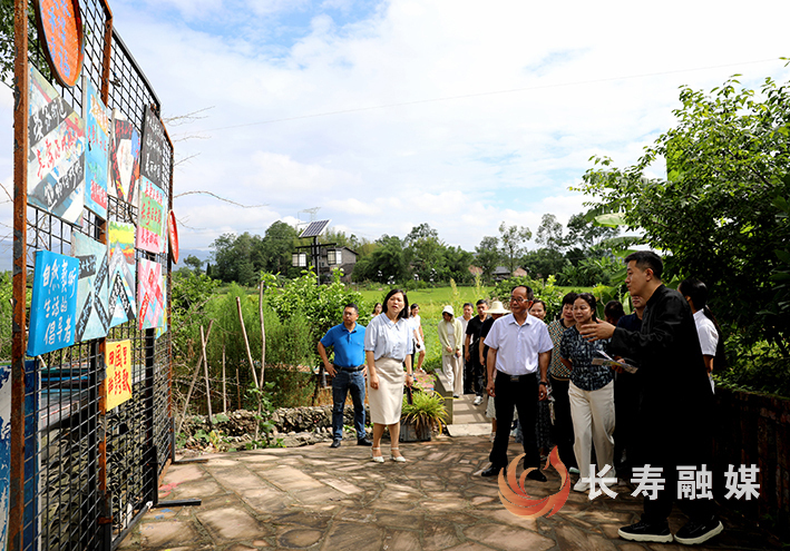广西龙胜各族自治县政协一行来长寿调研乡村治理与农文旅融合发展 (1)