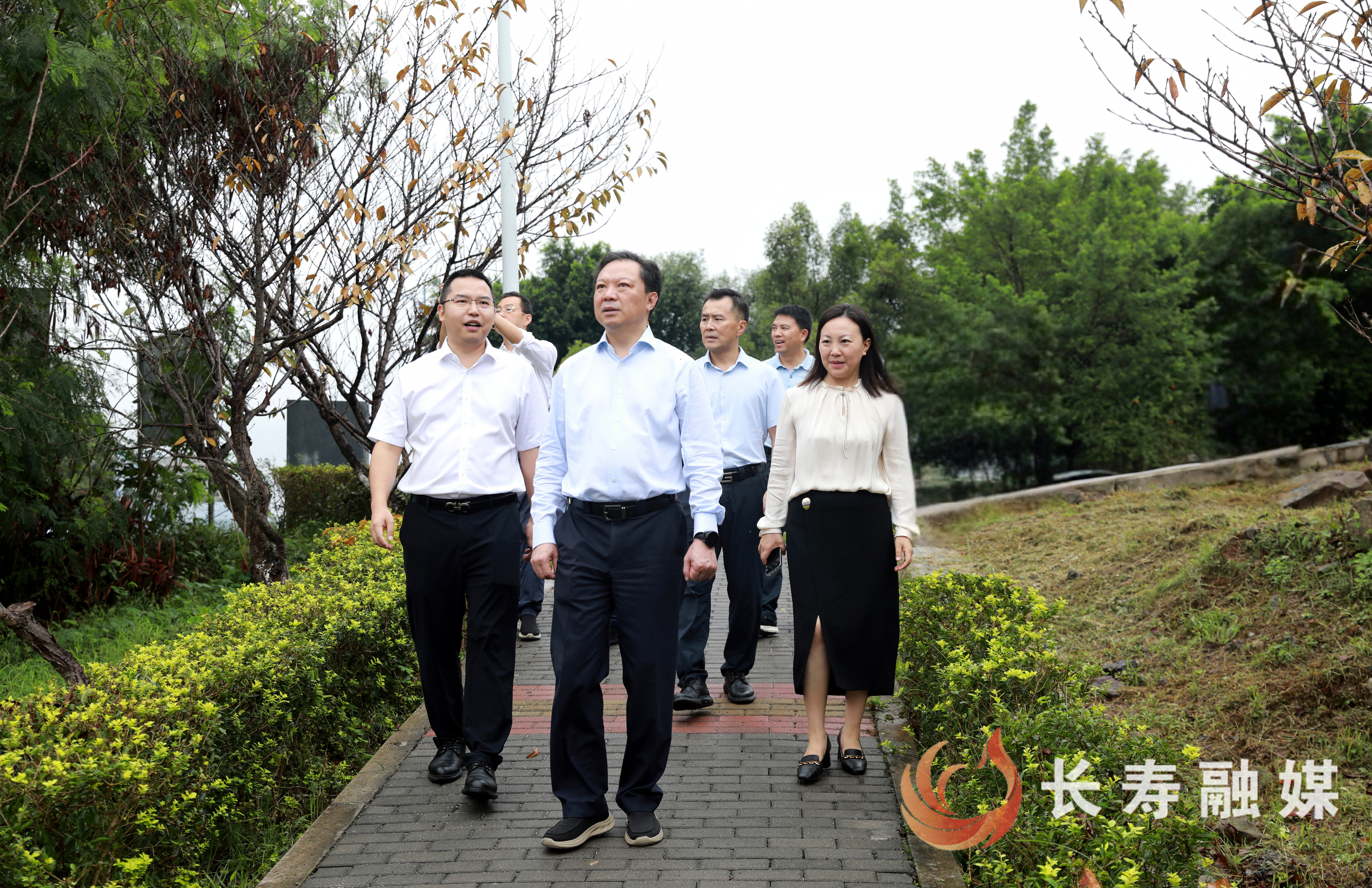 江夏带队调研江南街道