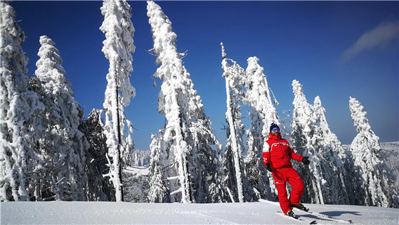 南天湖国际滑雪场。丰都县文化旅游委供图 华龙网发