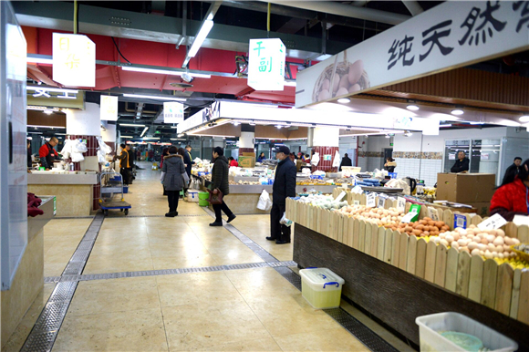 观音桥银鑫菜市提供更舒适购物环境。观音桥街道供图 华龙网发
