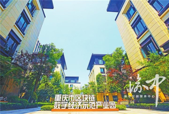 重庆市区块链数字经济产业园 主办方供图 华龙网发