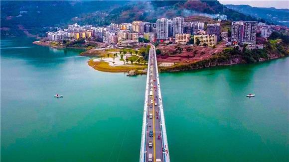 9双江大桥新貌。通讯员 陈小娅 摄