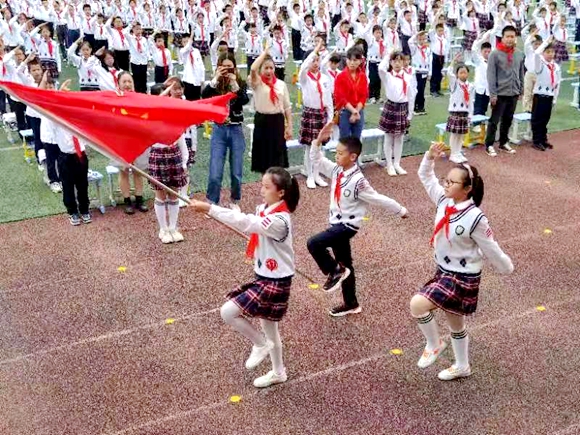 渝北:请党放心 强国有我 悦来小学开展中华魂演讲比赛