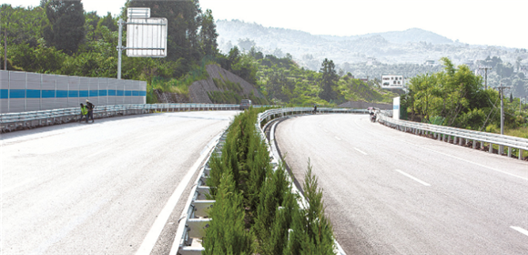 高速公路隔离绿化带 高速公路隔离绿化带