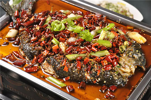 4巫山特色美食 巫山烤鱼。巫山县文化和旅游发展委员会供图 华龙网发