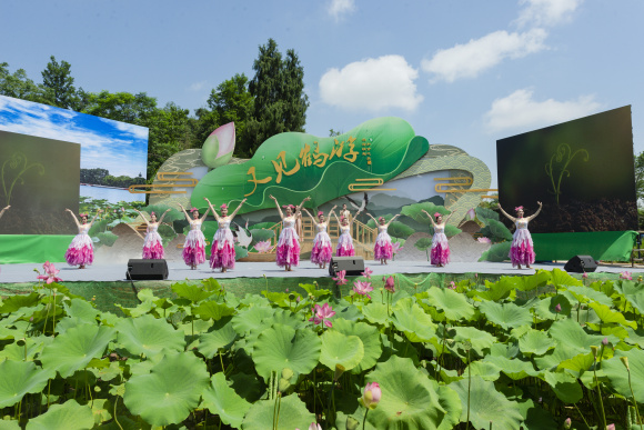 第一届荷莲文化节文艺表演
