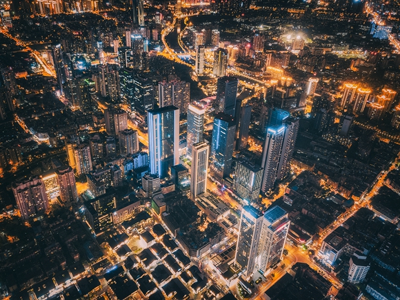 成都夜景。川观新闻供图 成都夜景。川观新闻供图