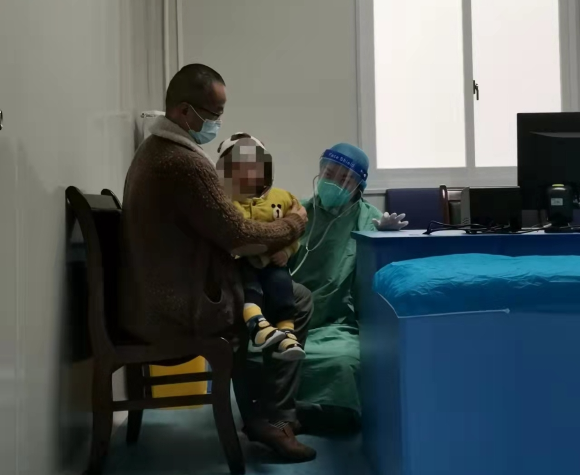 重庆首个中医儿童发热门诊投用。通讯员 唐芳 摄 