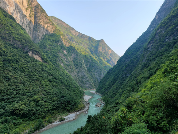5妙峡景区峡里段。巫溪县文旅委供图 华龙网发
