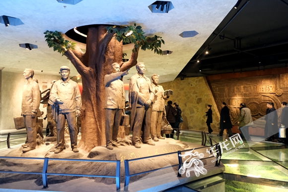 红岩重汽博物馆如今已正式对外开放。 华龙网-新重庆客户端记者 刘岱松 摄