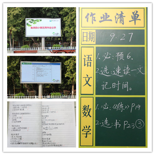 作业三级公示 学校供图 华龙网发 作业三级公示 学校供图 华龙网发