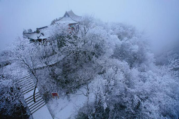 1石柱雪景。石柱农旅集团供图 华龙网发