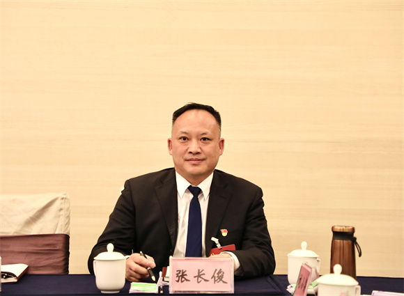 巫溪县党代表、白鹿镇党委书记张长俊。通讯员 冉梦竹 摄