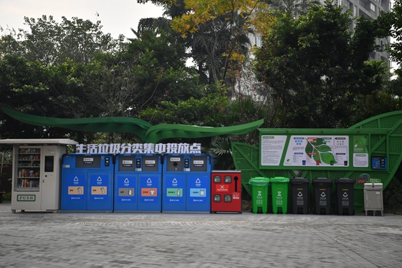 九龙坡区因地制宜打造“绿色驿站”。周邦静 摄