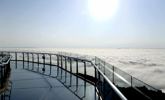 可赏云海景观。五华山旅游区供图 华龙网发