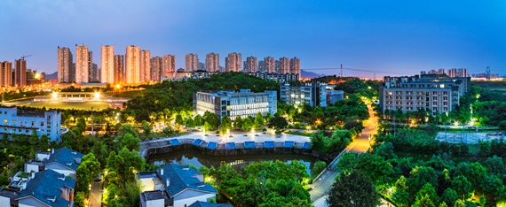 5、学校夜景 重庆城市管理职业学院供图  华龙网发