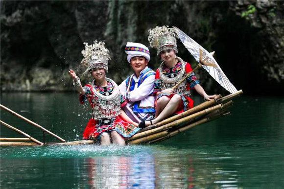 彭水阿依河。重庆市文化和旅游发展委员会供图 华龙网发