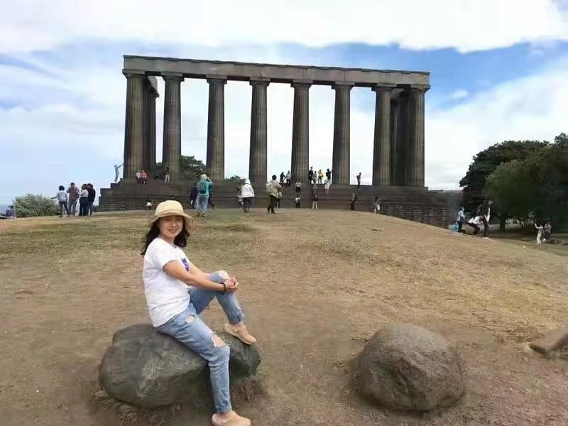 旅行中的牟芯瑶 受访者供图 华龙网发