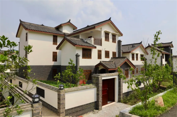 乡村住宅新面貌。通讯员 胡瑾 摄 乡村住宅新面貌。通讯员 胡瑾 摄