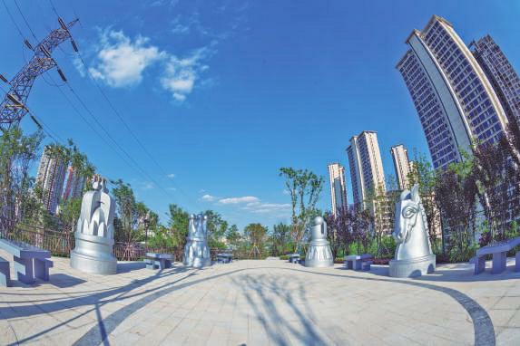 重庆以“象棋文化”为主题的康隆公园博园正式对外开放